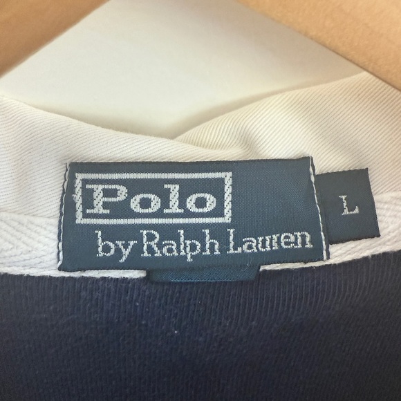 Ralph Lauren Red and Blue Casual Button Down Shirt - Picture 3 of 3
